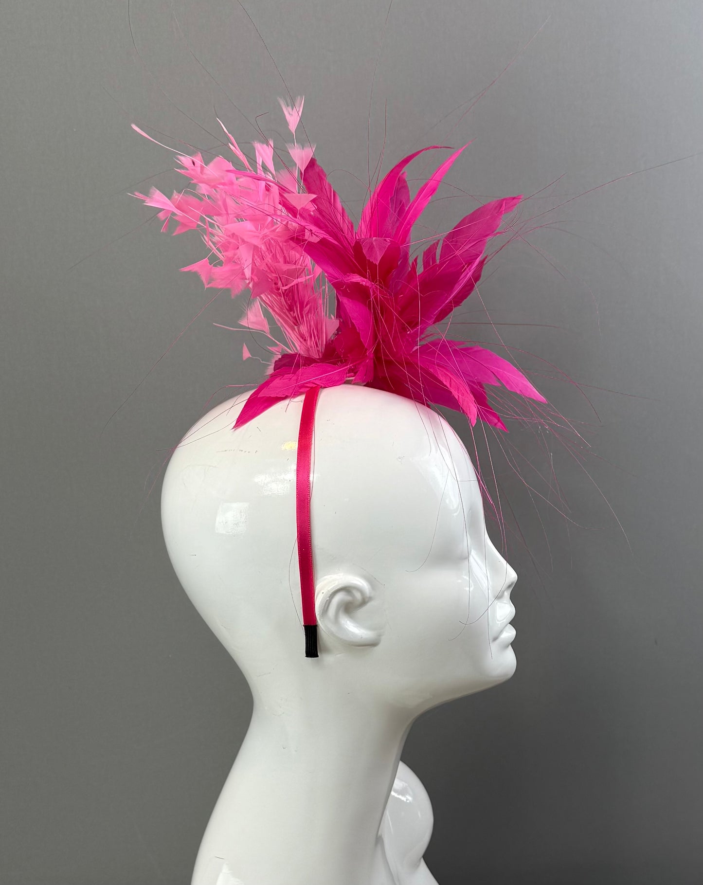 Pink on pink Kentucky Derby Fascinator
