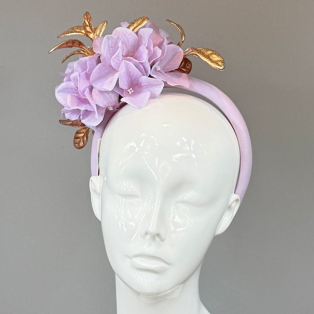 Kentucky Derby Fascinator Hat | purple and gold Headband Hat | Derbyologie