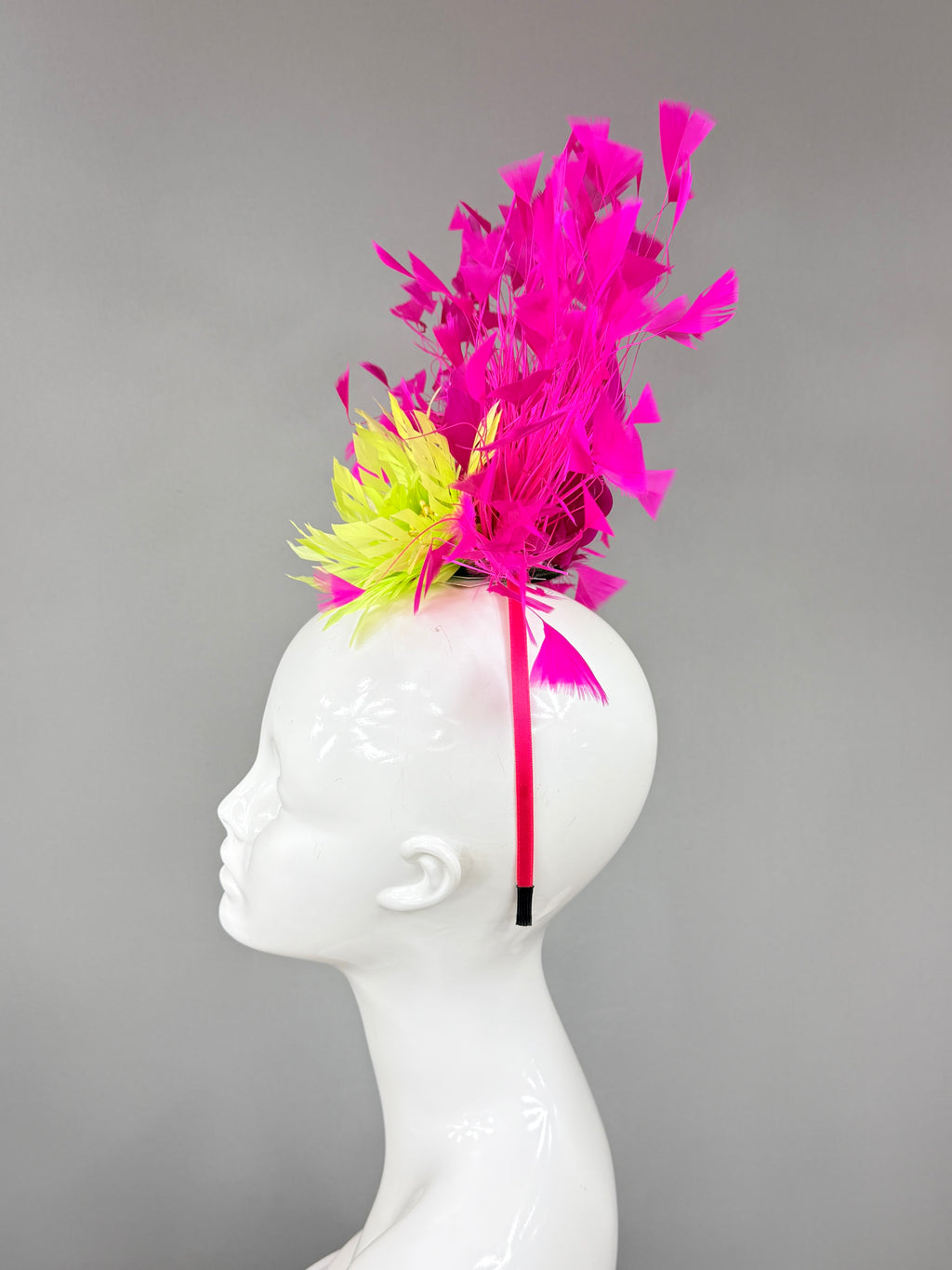 Kentucky Derby Fascinator Hat | Pink and Green Headpiece | Derbyologie