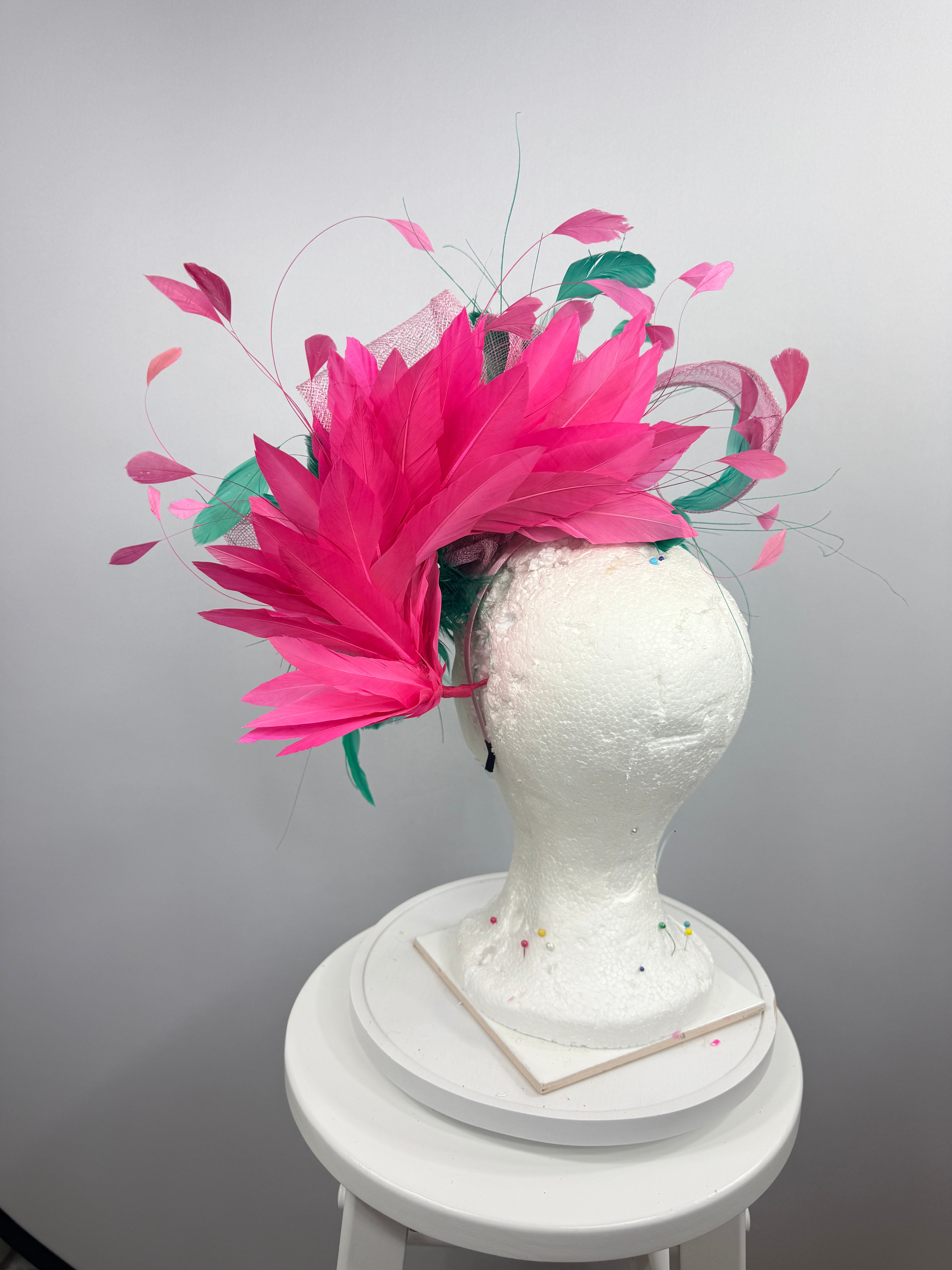 Kentucky Derby Fascinator Hat | custom for Sarah Headpiece | Derbyologie