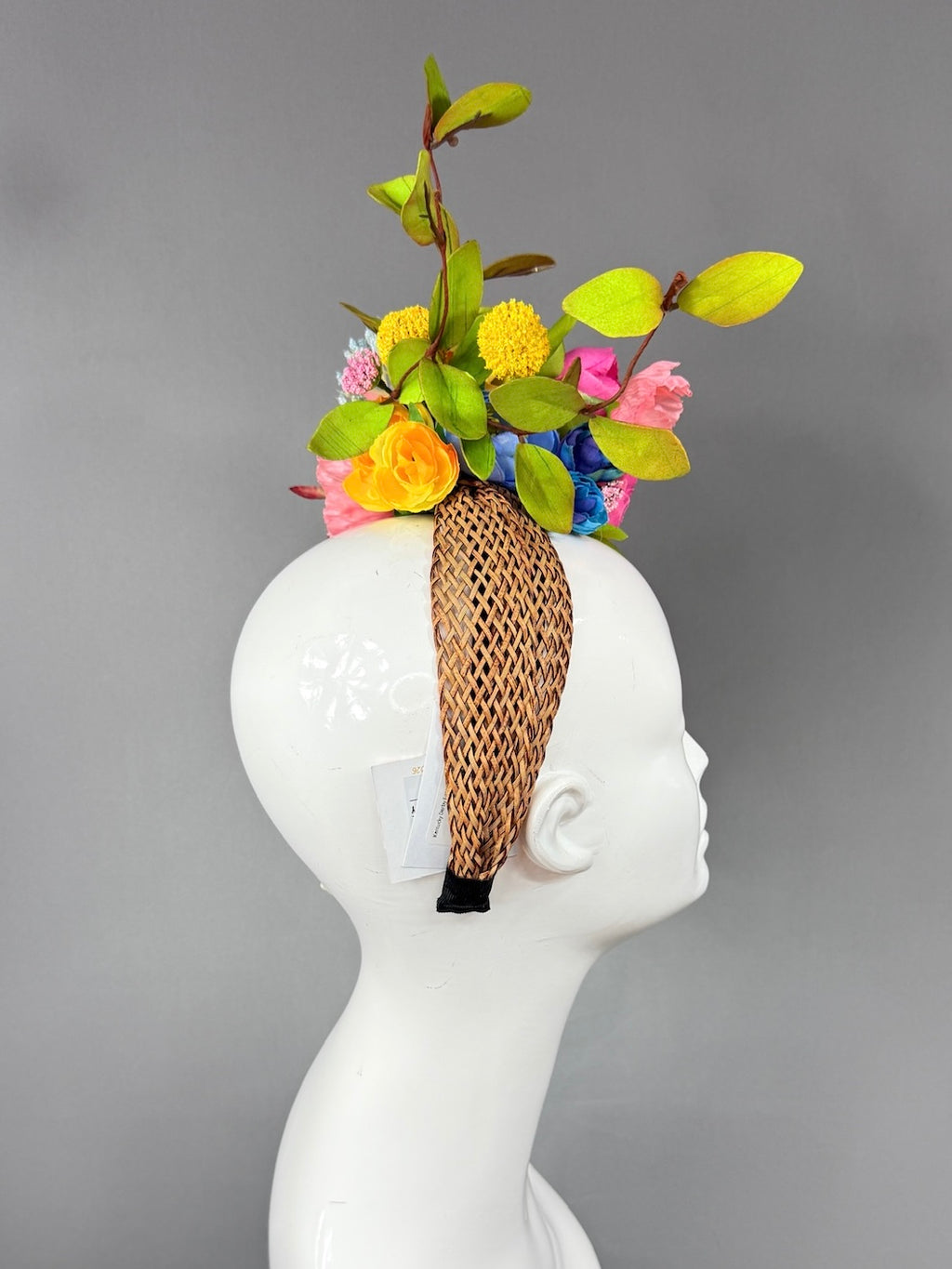 Kentucky Derby Fascinator Hat | Pink, Blue, Green, Yellow Hat | Derbyologie