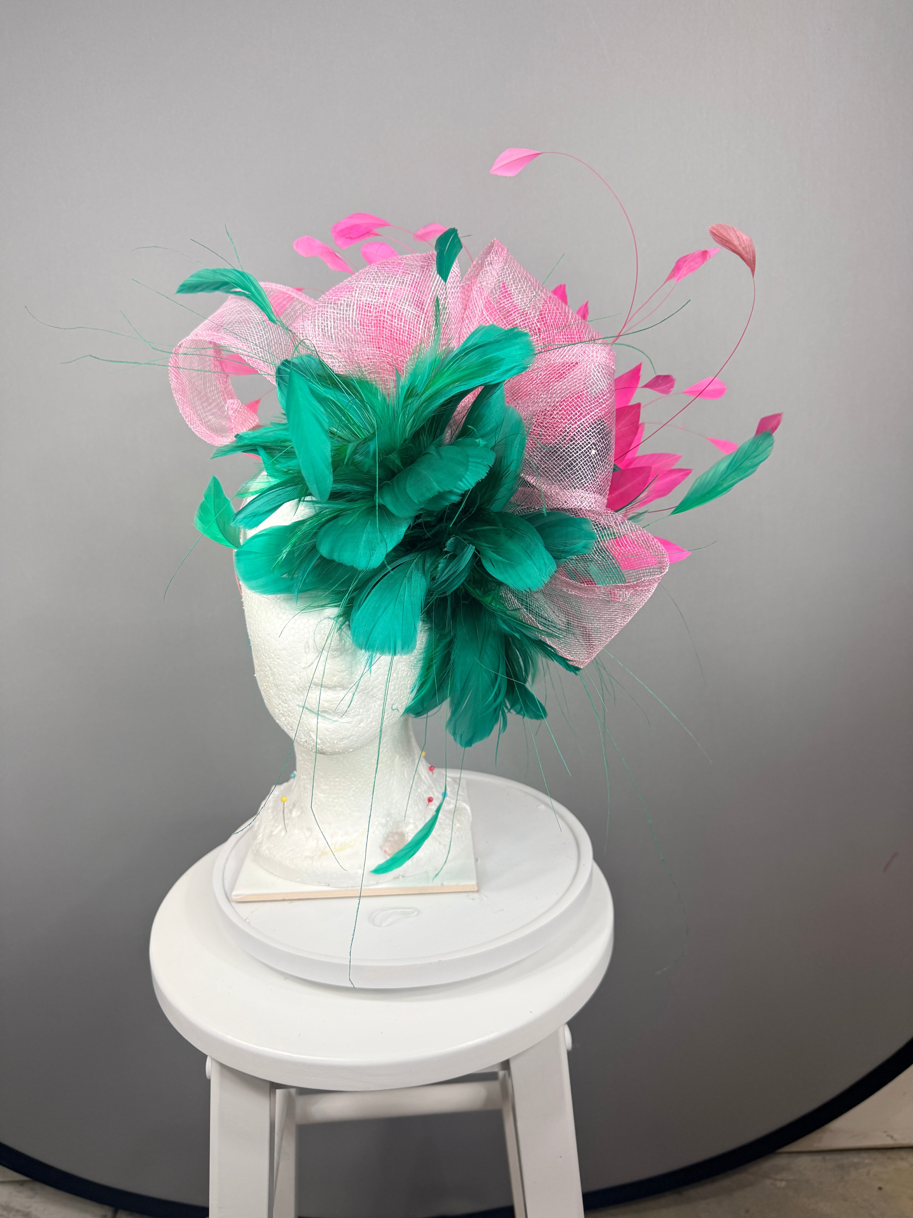 Kentucky Derby Fascinator Hat | custom for Sarah Headpiece | Derbyologie