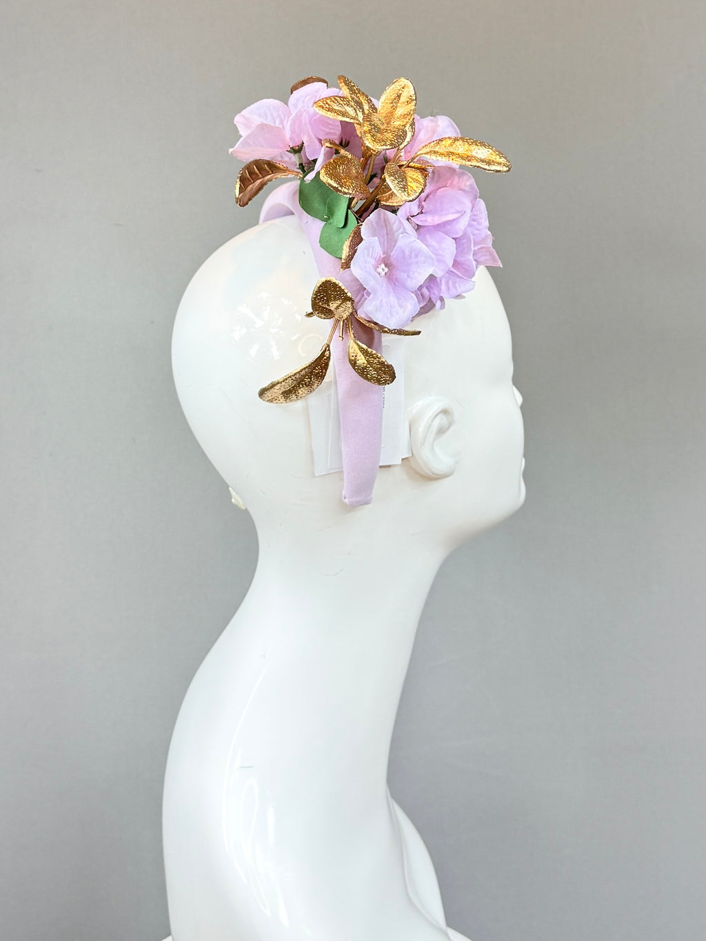 Kentucky Derby Fascinator Hat | purple and gold Headband Hat | Derbyologie