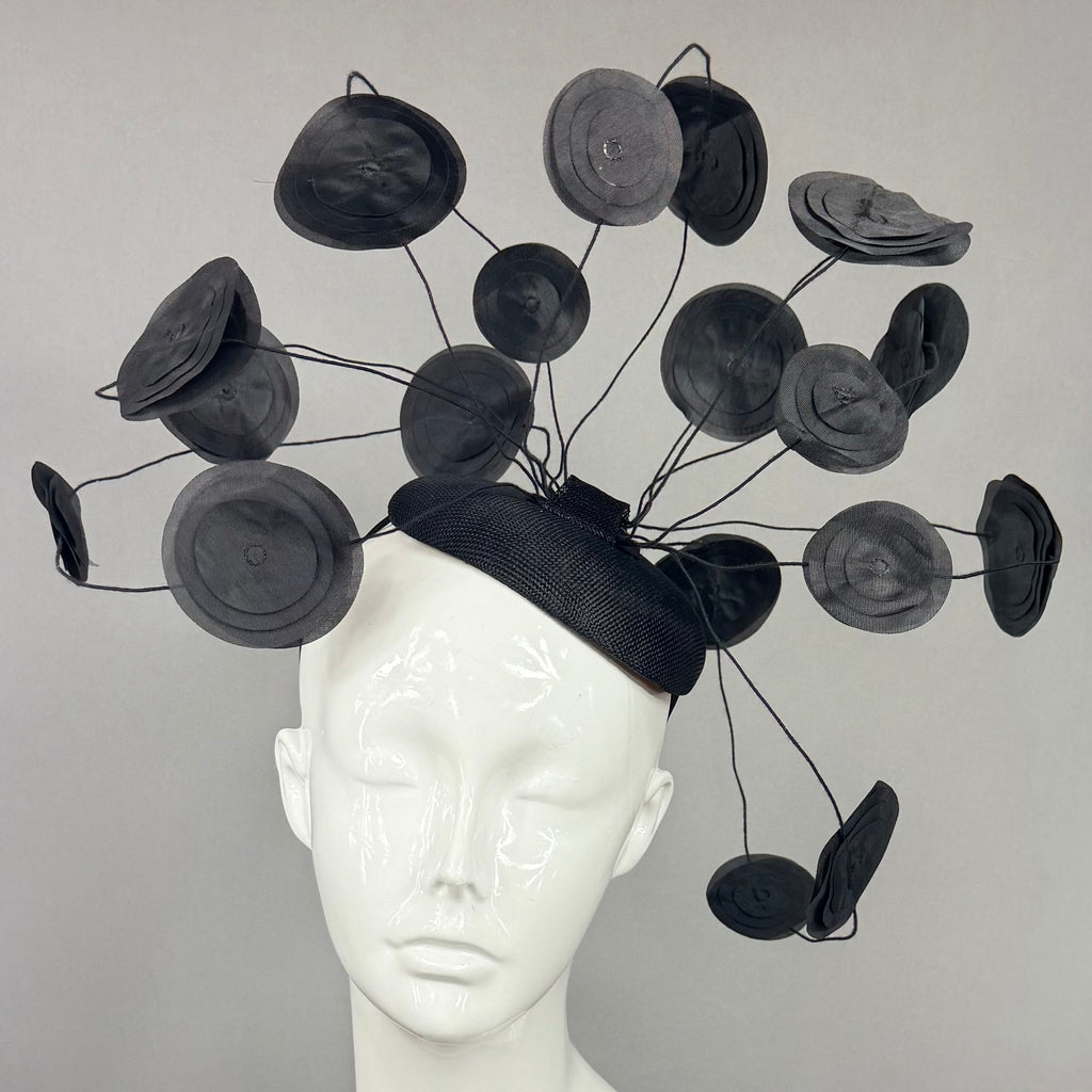 Kentucky Derby Fascinator Hat |Black Headband Hat | Derbyologie