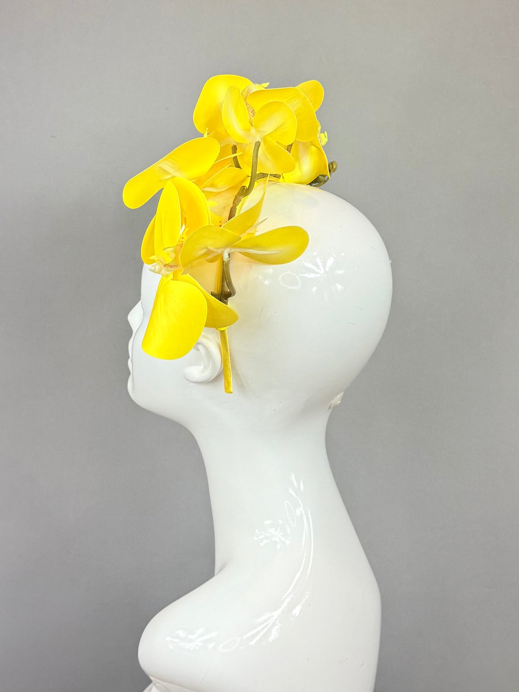 Kentucky Derby Fascinator Hat | Yellow Flower Headpiece| Derbyologie