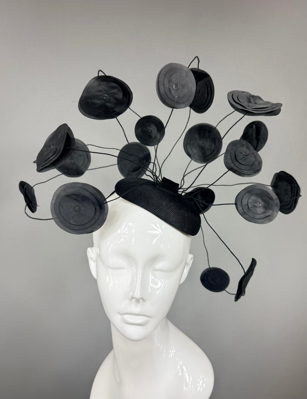 Kentucky Derby Fascinator Hat |Black Headband Hat | Derbyologie