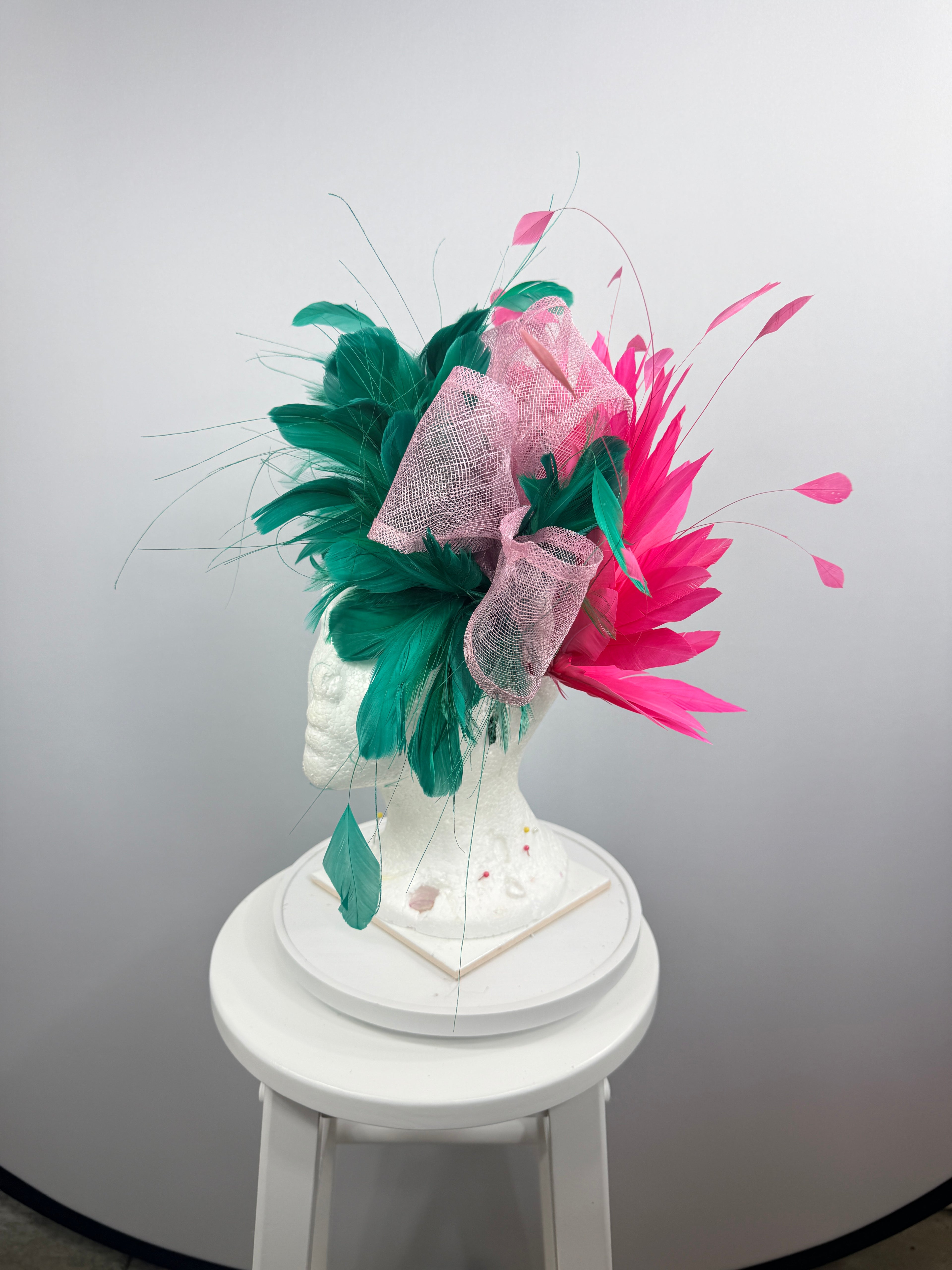 Kentucky Derby Fascinator Hat | custom for Sarah Headpiece | Derbyologie