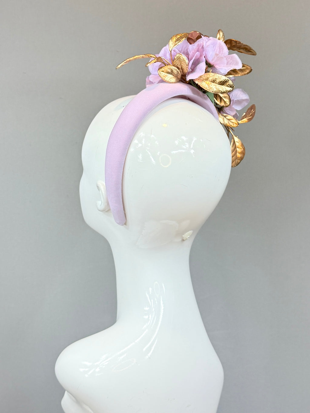 Kentucky Derby Fascinator Hat | purple and gold Headband Hat | Derbyologie