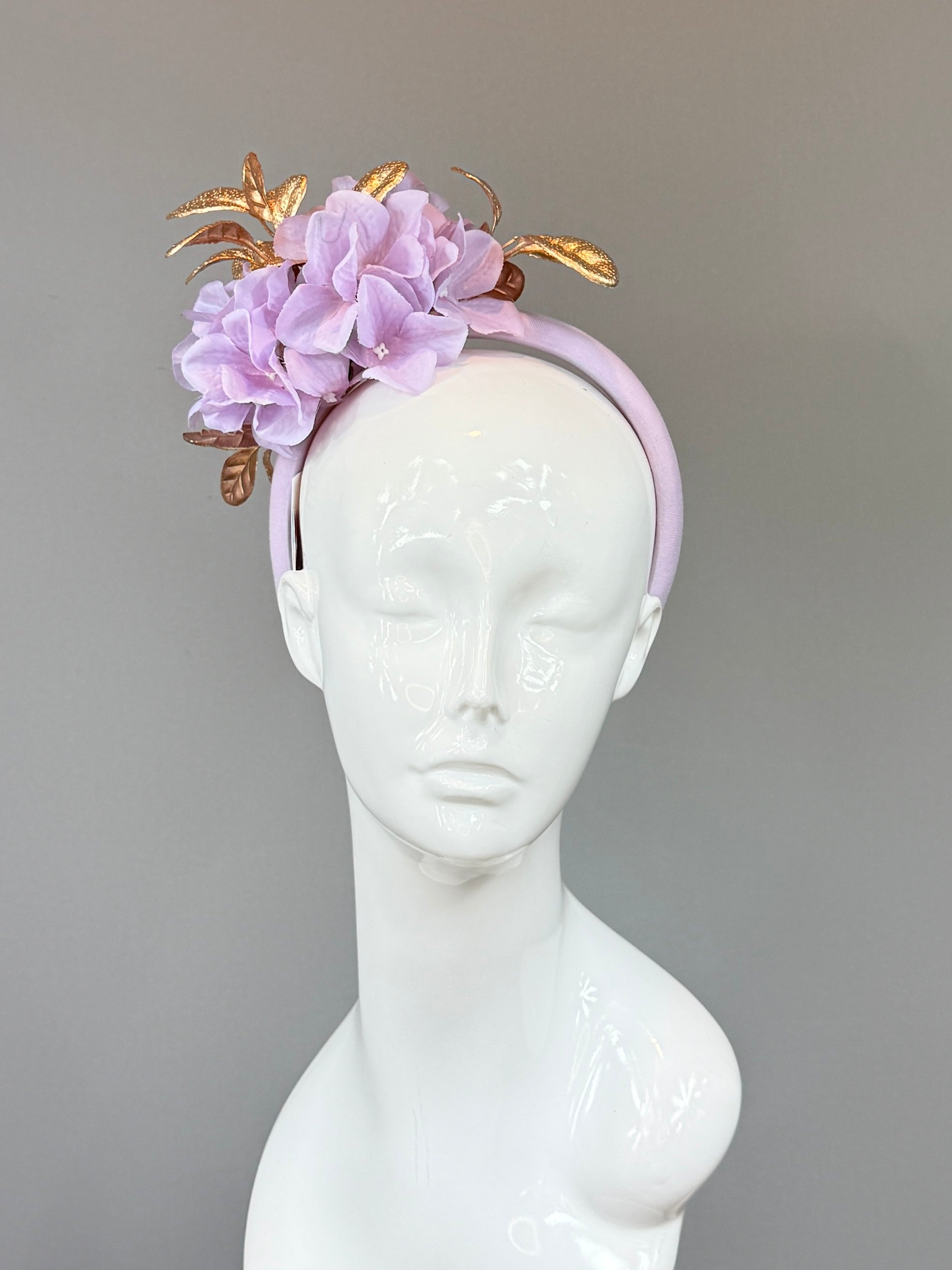 Kentucky Derby Fascinator Hat | purple and gold Headband Hat | Derbyologie