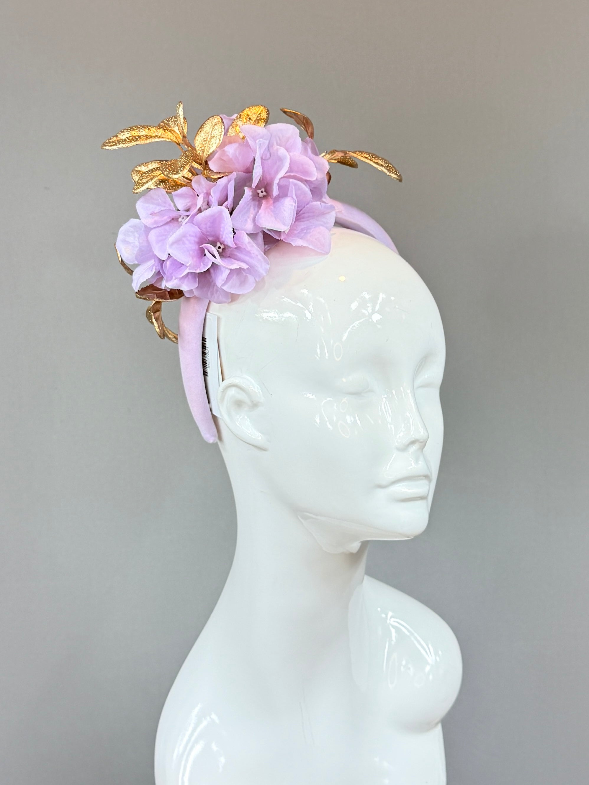 Kentucky Derby Fascinator Hat | purple and gold Headband Hat | Derbyologie