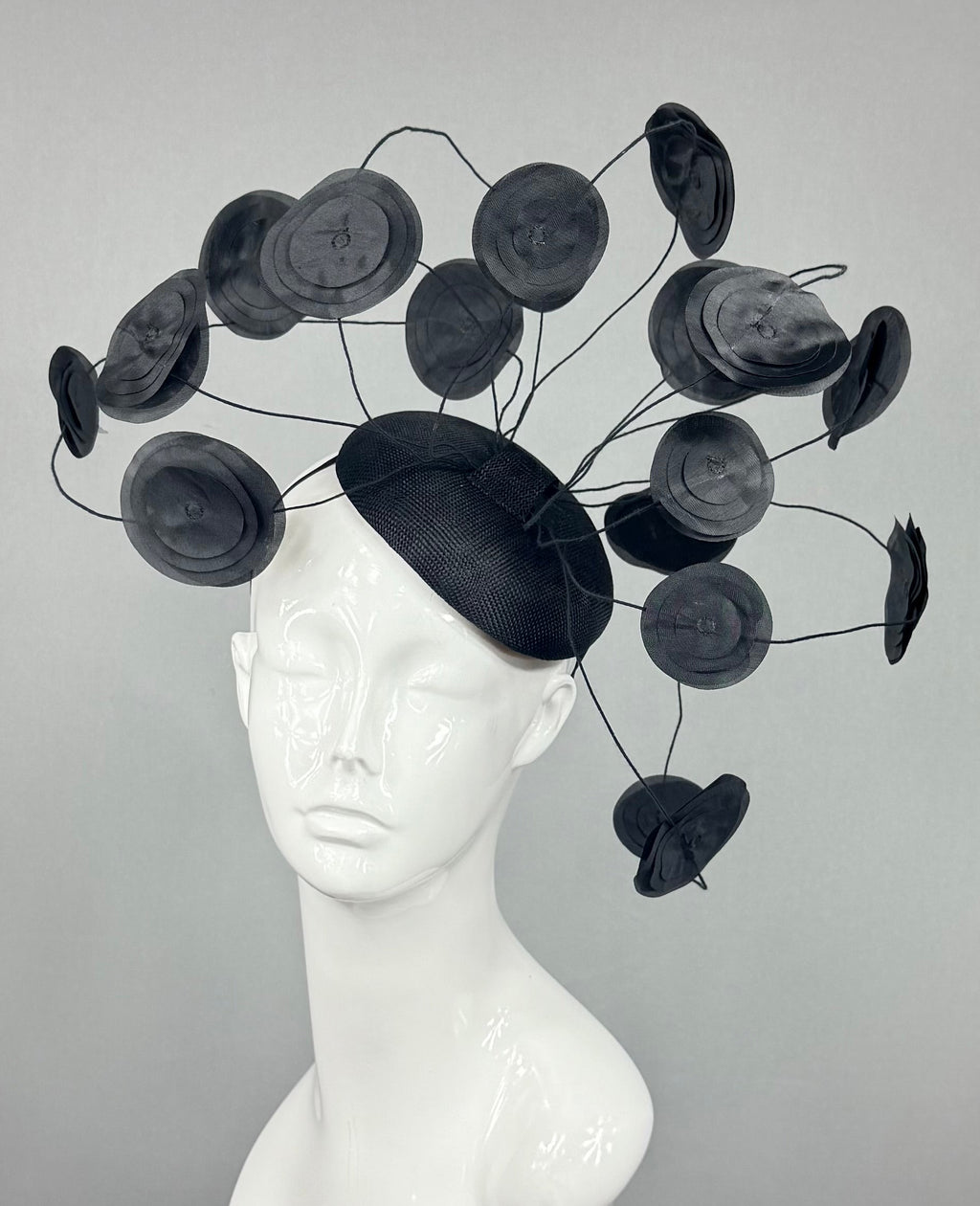 Kentucky Derby Fascinator Hat |Black Headband Hat | Derbyologie