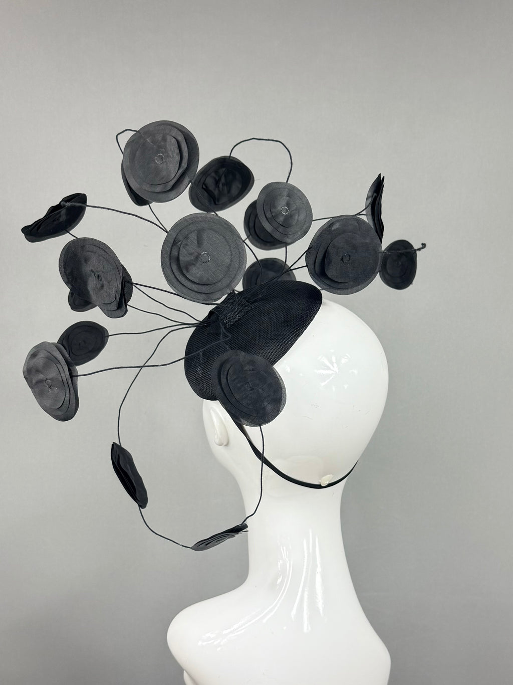 Kentucky Derby Fascinator Hat |Black Headband Hat | Derbyologie