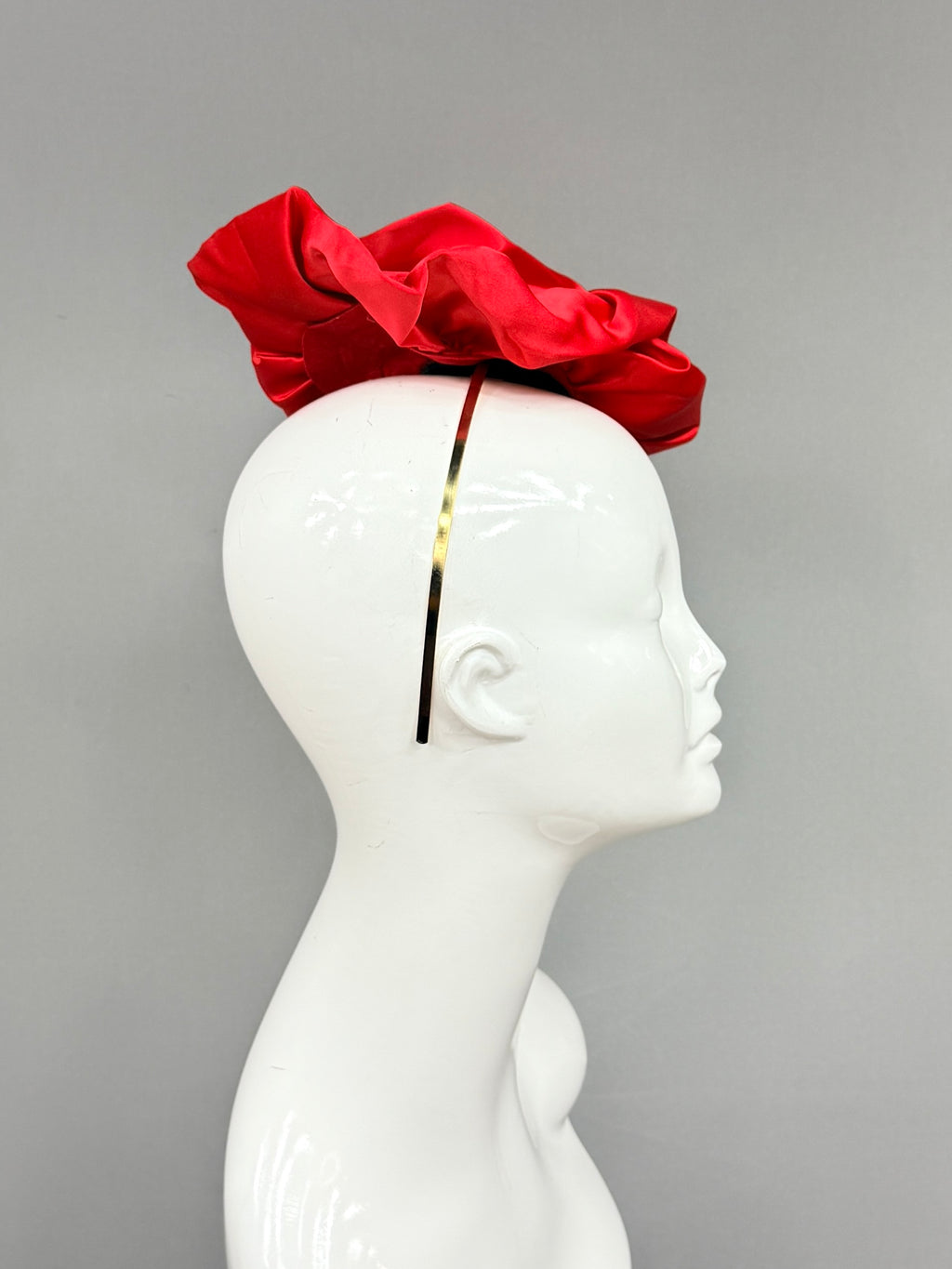 Kentucky Derby Fascinator Hat |Red Headband Hat | Derbyologie