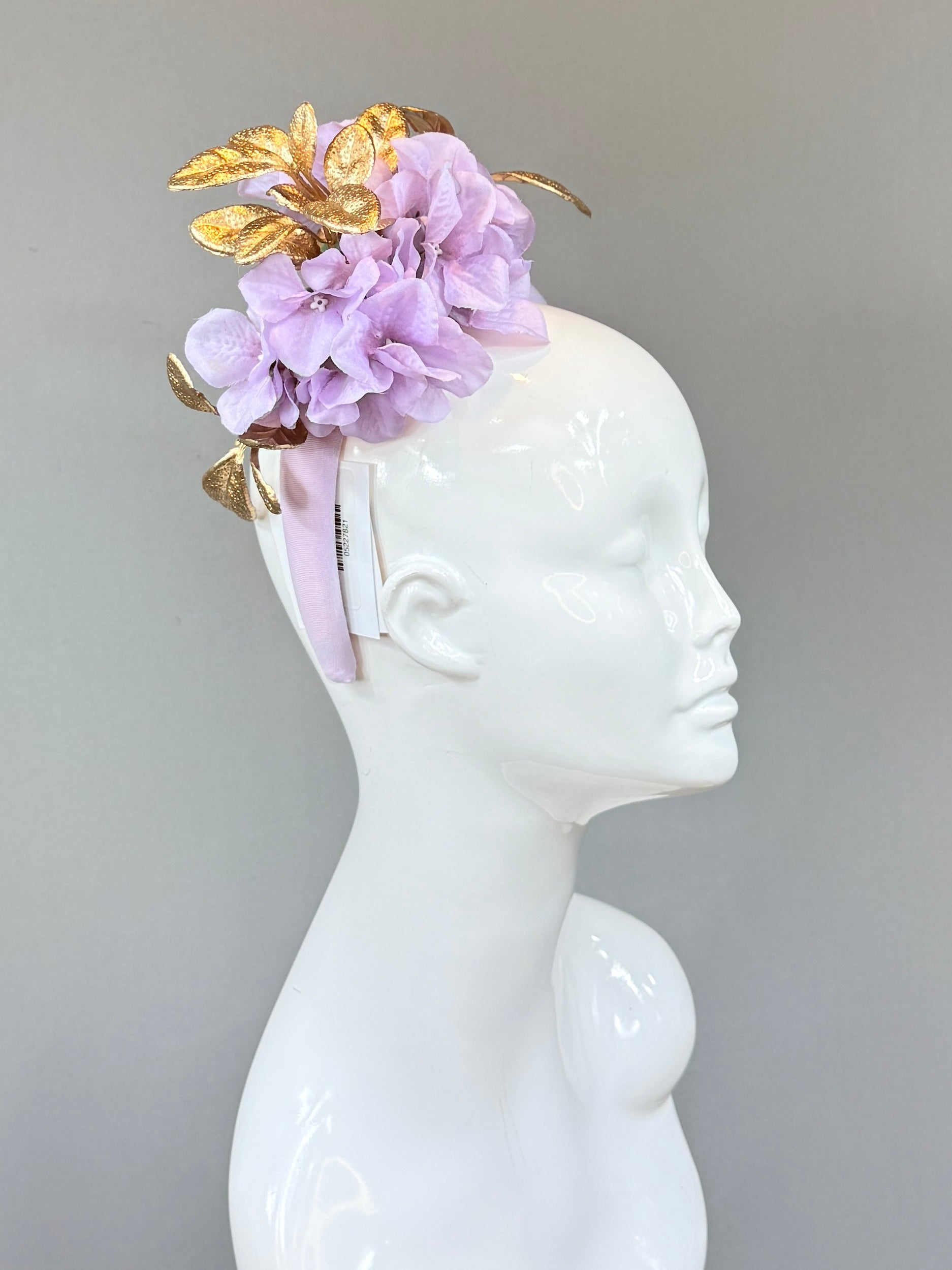 Kentucky Derby Fascinator Hat | purple and gold Headband Hat | Derbyologie