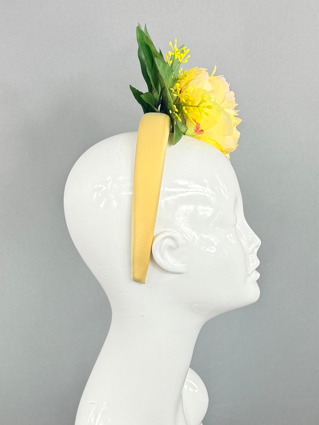 Kentucky Derby Fascinator Hat | Green, and Yellow Headpiece | Derbyologie