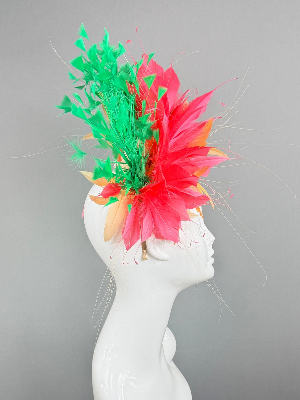 Kentucky Derby Fascinator Hat | Purple, Blue, and White Headpiece | Derbyologie