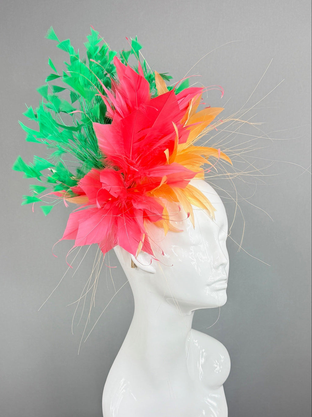 Kentucky Derby Fascinator Hat | Purple, Blue, and White Headpiece | Derbyologie