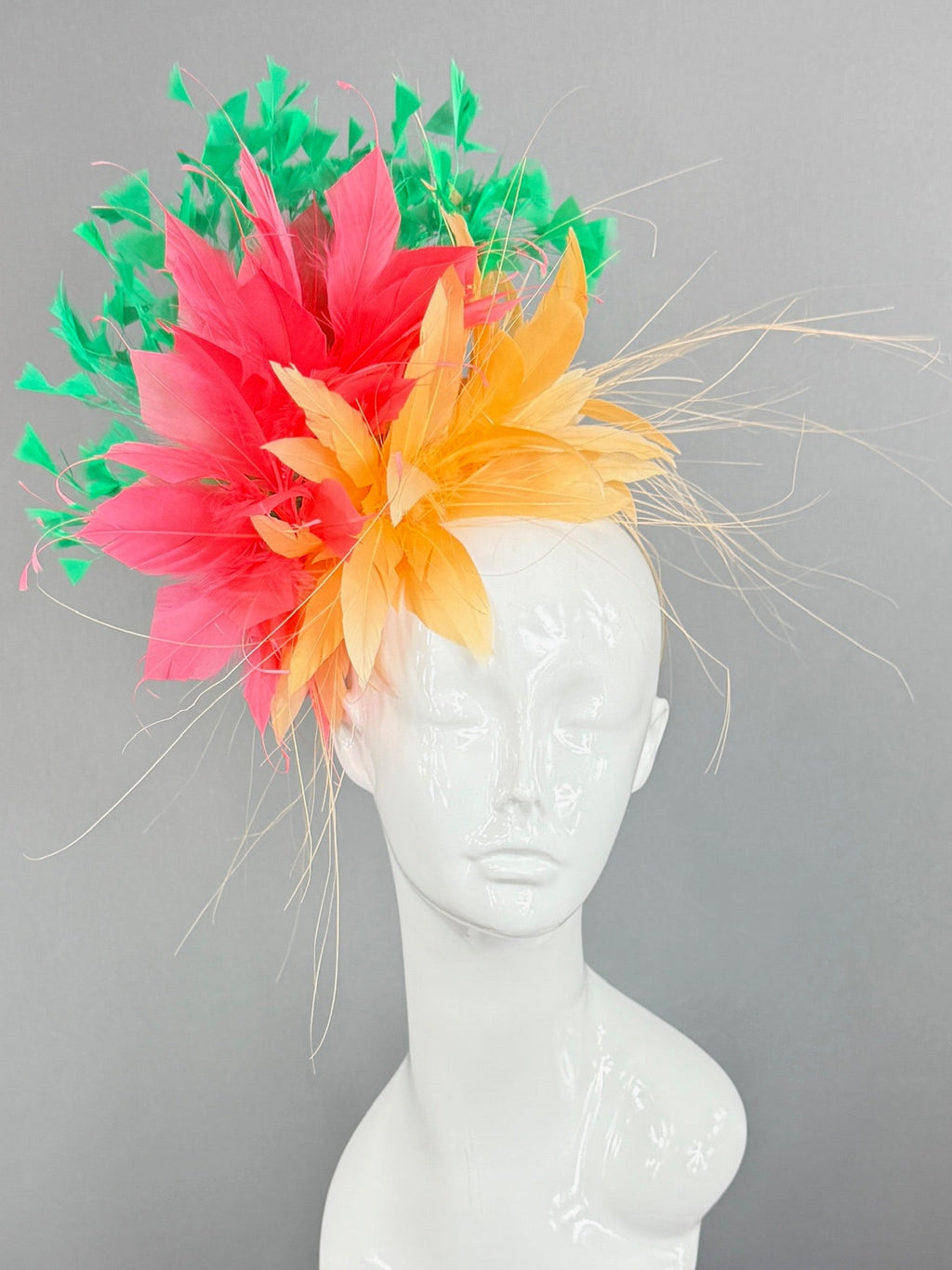 Kentucky Derby Fascinator Hat | Purple, Blue, and White Headpiece | Derbyologie