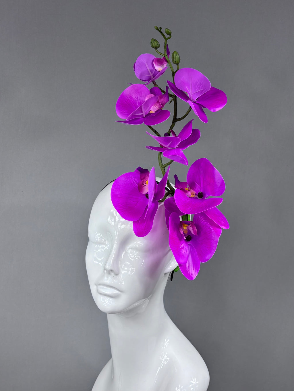 Kentucky Derby Fascinator Hat | Fuchsia orchard Headpiece | Derbyologie