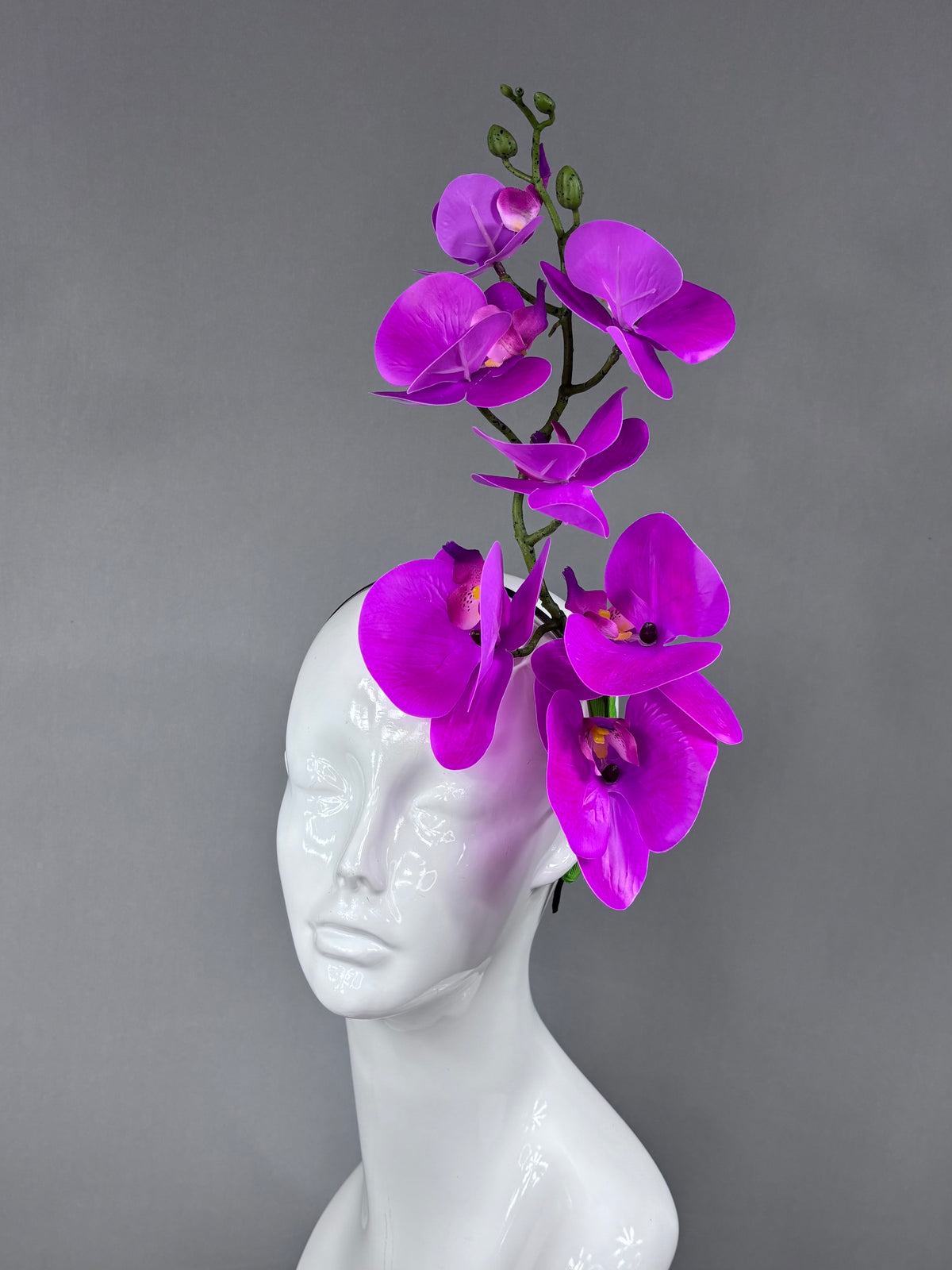 Kentucky Derby Fascinator Hat | Fuchsia orchard Headpiece | Derbyologie