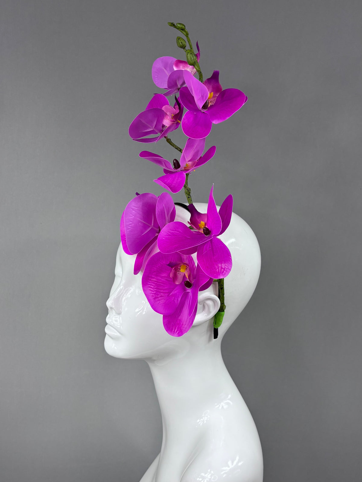 Kentucky Derby Fascinator Hat | Fuchsia orchard Headpiece | Derbyologie