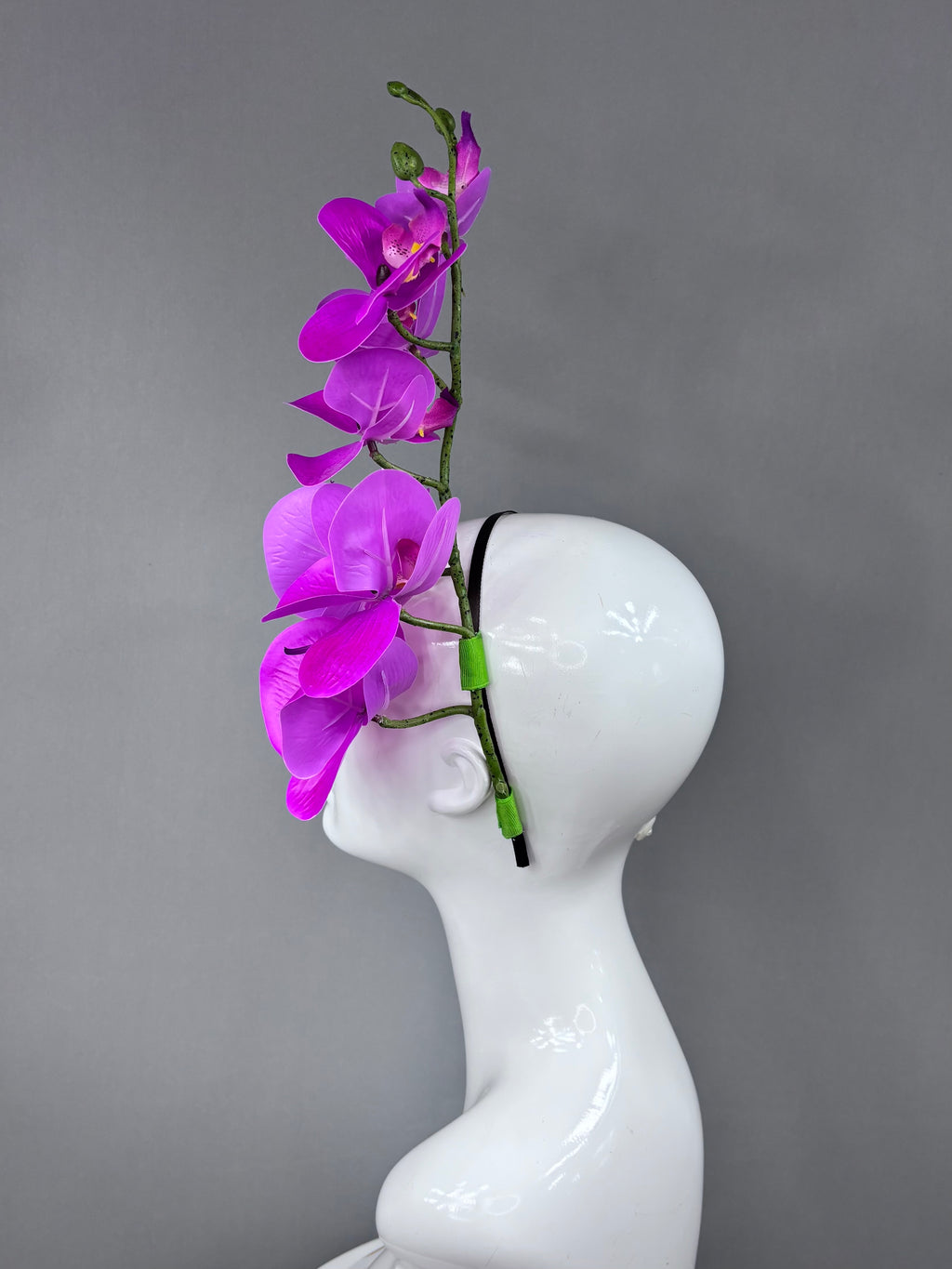 Kentucky Derby Fascinator Hat | Fuchsia orchard Headpiece | Derbyologie