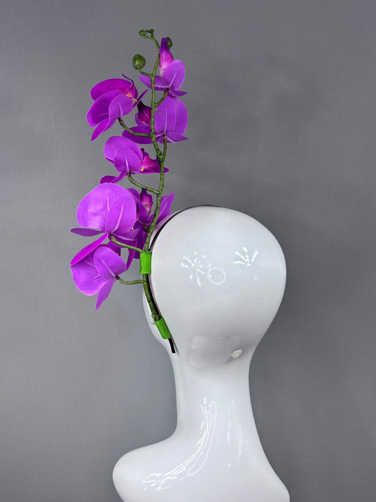 Kentucky Derby Fascinator Hat | Fuchsia orchard Headpiece | Derbyologie