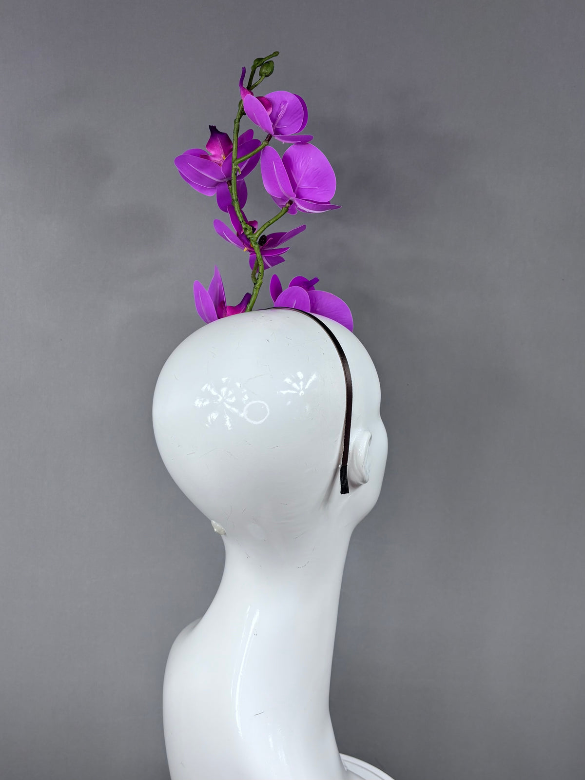 Kentucky Derby Fascinator Hat | Fuchsia orchard Headpiece | Derbyologie