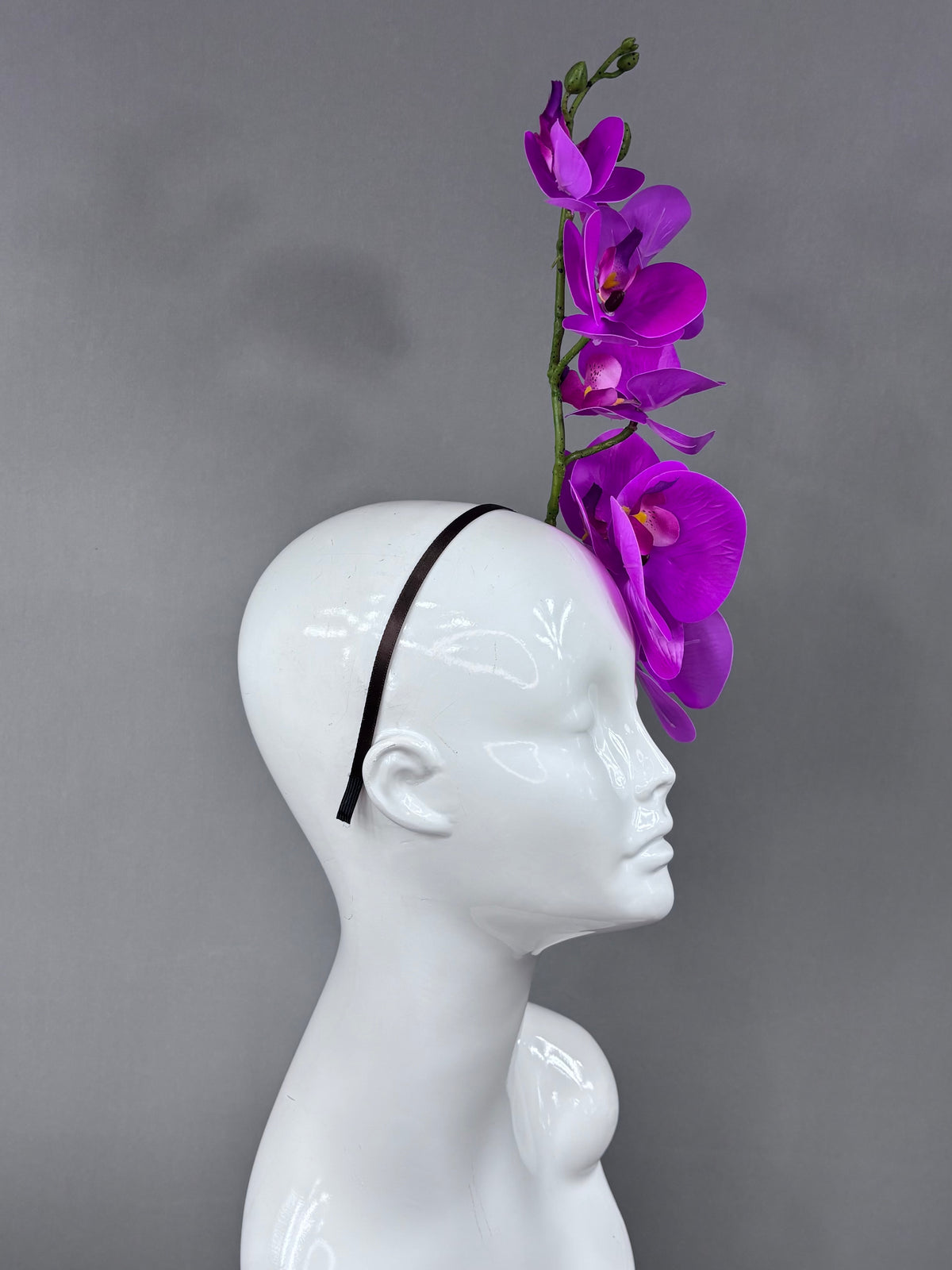Kentucky Derby Fascinator Hat | Fuchsia orchard Headpiece | Derbyologie