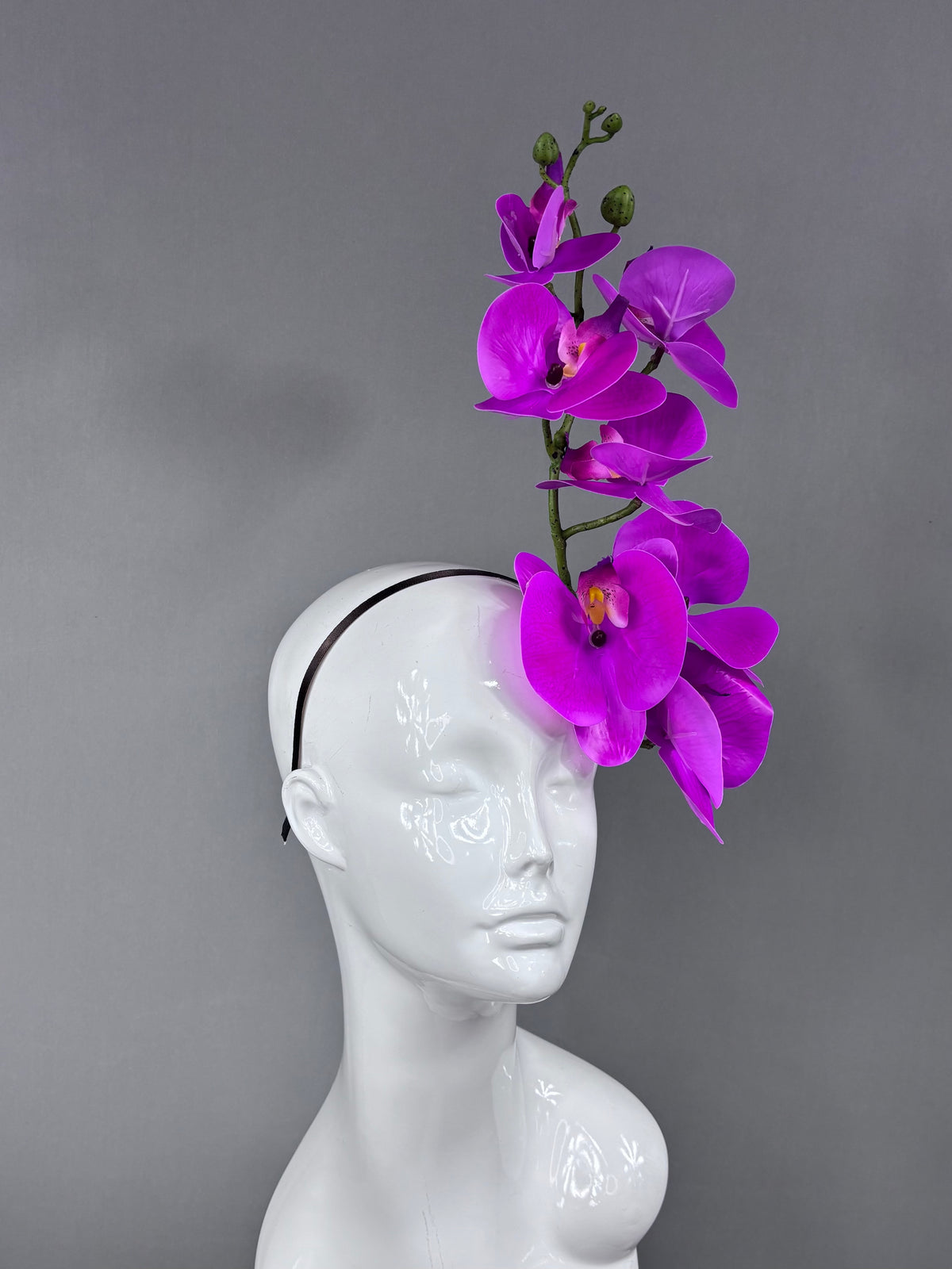 Kentucky Derby Fascinator Hat | Fuchsia orchard Headpiece | Derbyologie