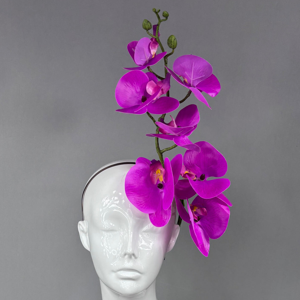 Kentucky Derby Fascinator Hat | Fuchsia orchard Headpiece | Derbyologie