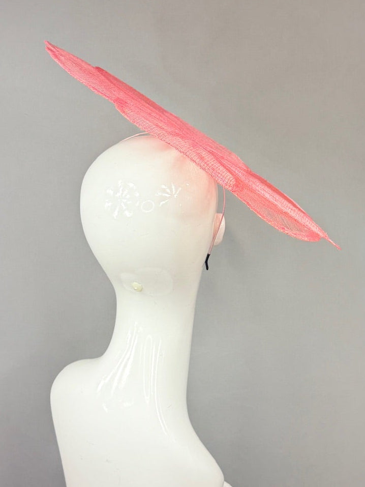 Kentucky Derby Fascinator Hat | Pink Flower Derby Hat | Derbyologie
