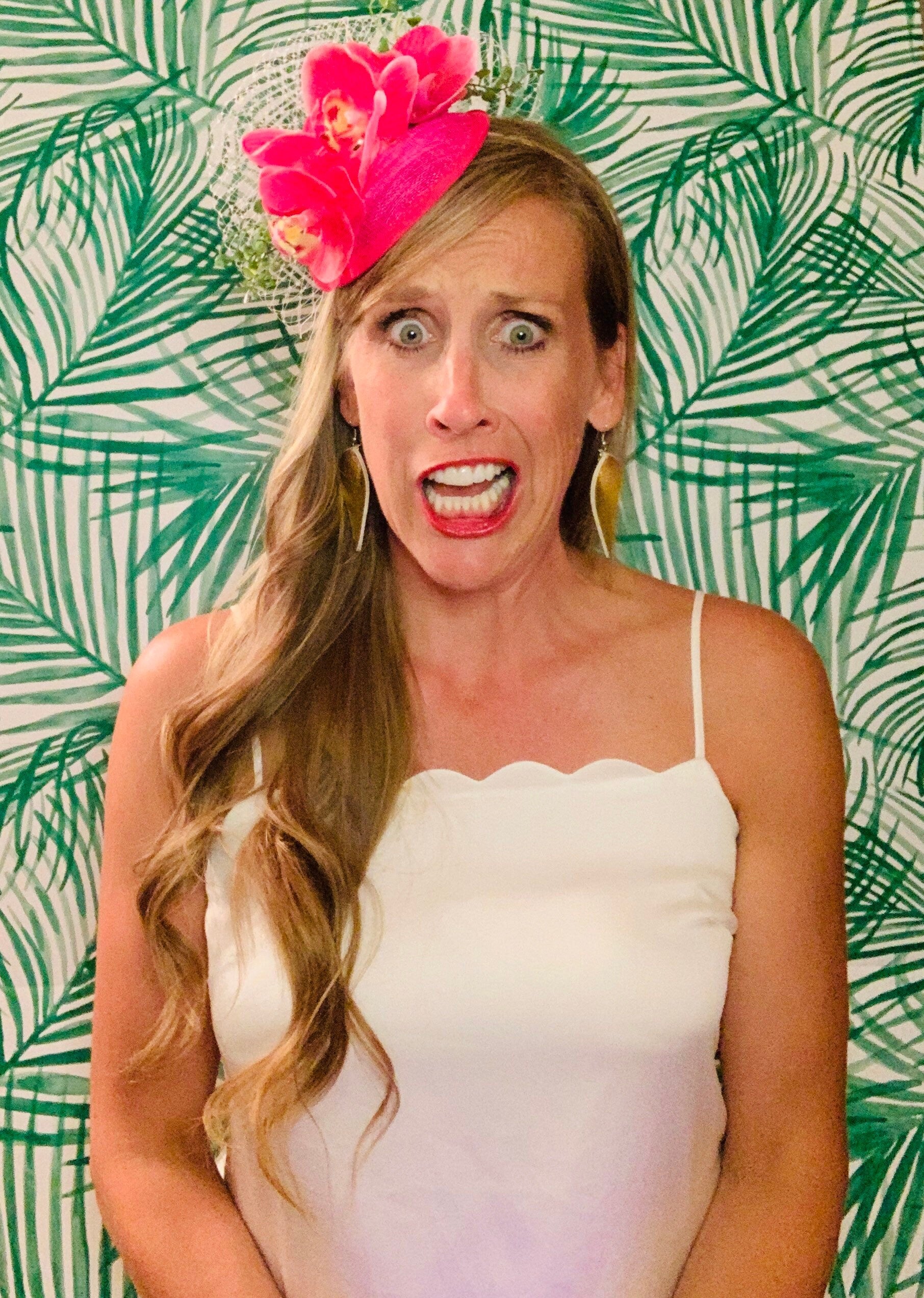 Kentucky derby hat, fascinator, floral headpiece, derby hat alternative, (GOLD LINE)
