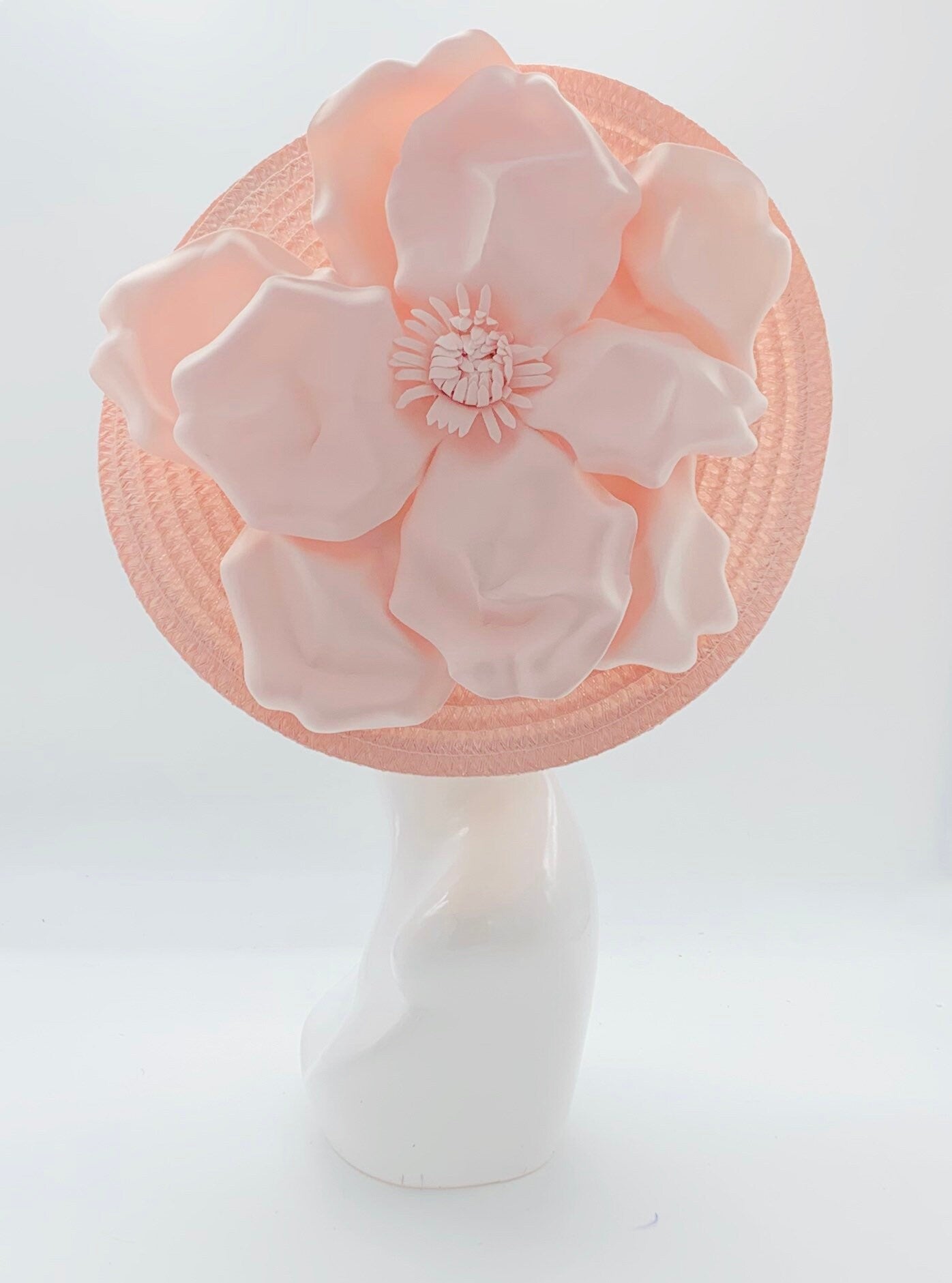 Kentucky derby hat, fascinator, floral headpiece, derby hat alternative (GOLD LINE)