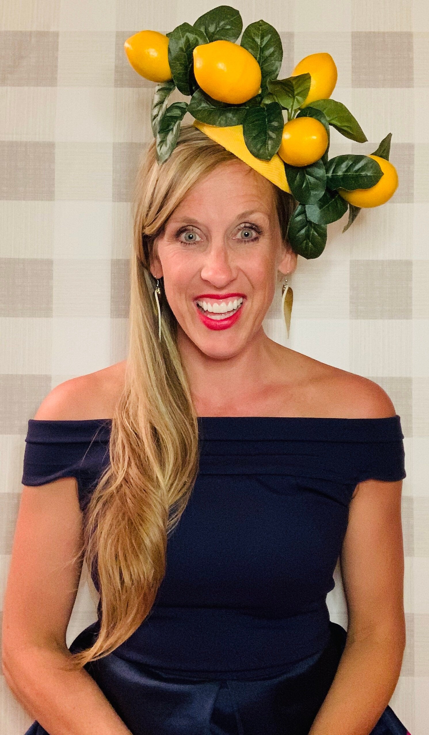 Kentucky derby hat, fascinator, floral headpiece, derby hat alternative (GOLD LINE)